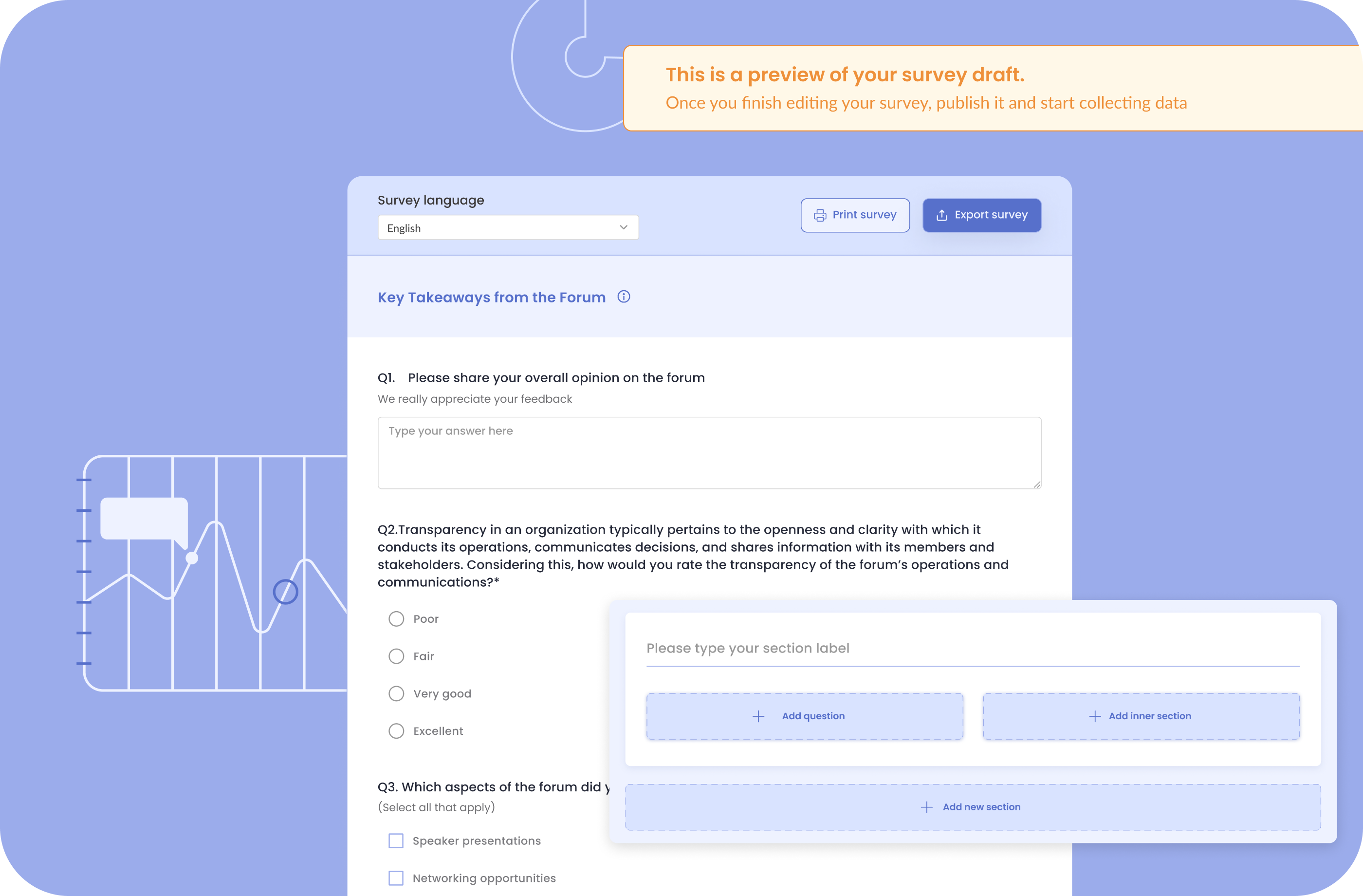 Customer management interface